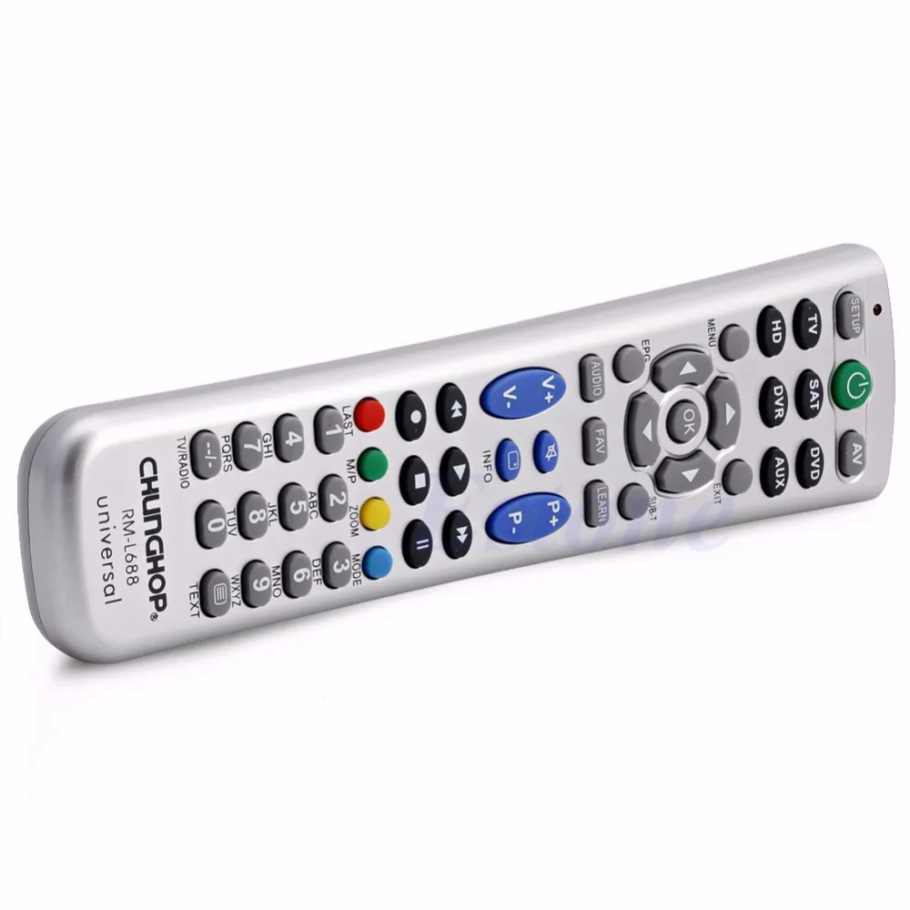 2019 nye ankomst Universal Smart Fjernbetjening Controller Med Learn-Funktionen For TV-DVR CBL SAT hot