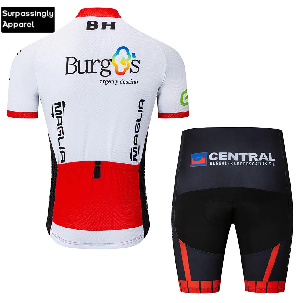 2019 TEAM Burg PRO Cycling Jersey 12D Gel Cykel Shorts, der Passer MTB Ropa Ciclismo Herre Sommeren Cykle Maillot Culotte Tøj