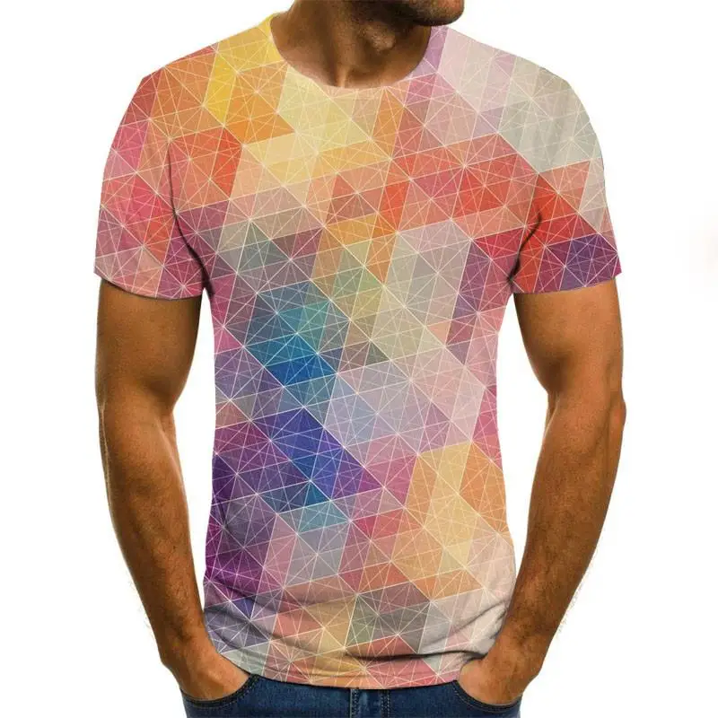 2020 Kreativ udskrivning 3D-T-shirt mænd og kvinder sød skjorte polyester print T-shirt 3D-T-shirt sommer cool tøj