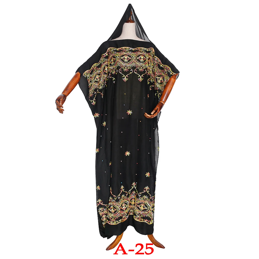 2020 Mode Bangladesh Muslimske Chiffon Kjole Dubai Abaya Broderet Hijab Aften Kjole Tyrkisk, Marokkansk Kaftan Islamisk Tøj