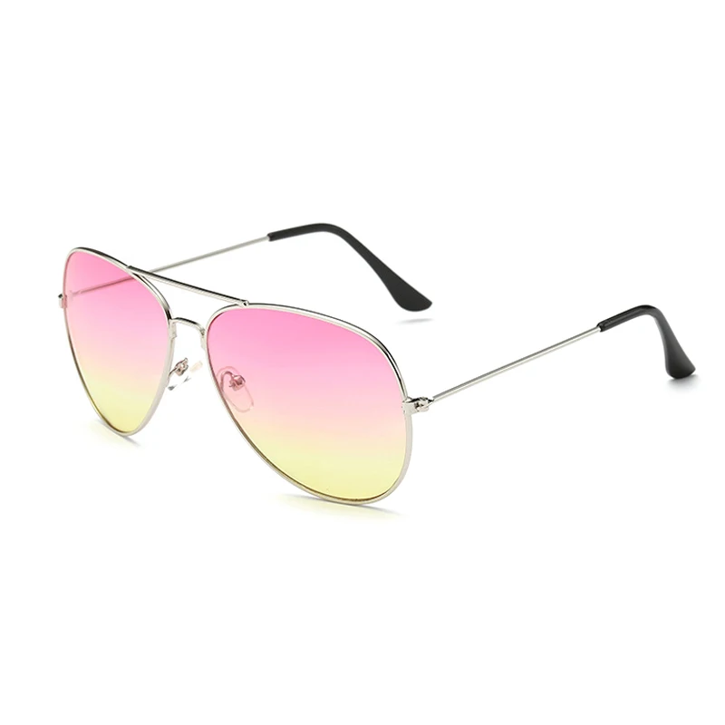 2020 Nye Brand Design Vintage Pilot Solbriller Kvinder Mænd Retro Skære Gradient Linse solbriller til Kvinder UV400