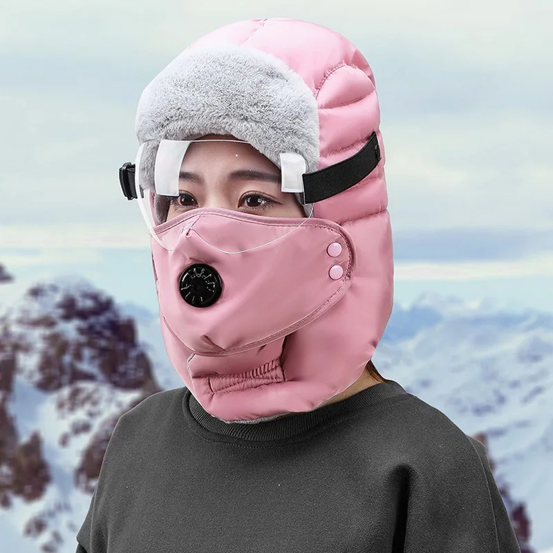 2020 Nye Mode Varm Cap Vinter Mænd Oprindelige Design Huer Til Kvinder, Børn Vandtæt Med Briller Cool Elefanthue