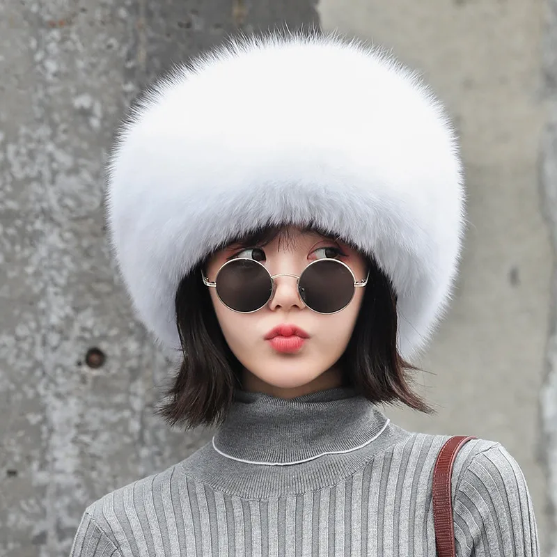 2020 Vinter Mænds Og Kvinders Nye Hat, Naturlige, Ægte Ræv Pels Hat Kinesiske National Stil Hat Rusland Hot Salg Pels Hat