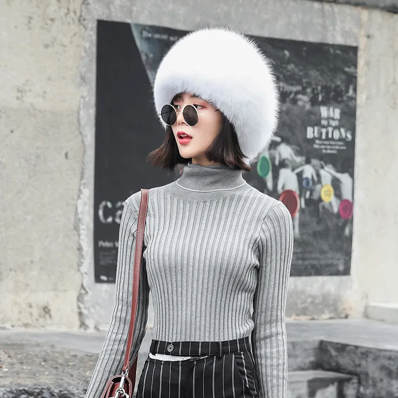 2020 Vinter Mænds Og Kvinders Nye Hat, Naturlige, Ægte Ræv Pels Hat Kinesiske National Stil Hat Rusland Hot Salg Pels Hat