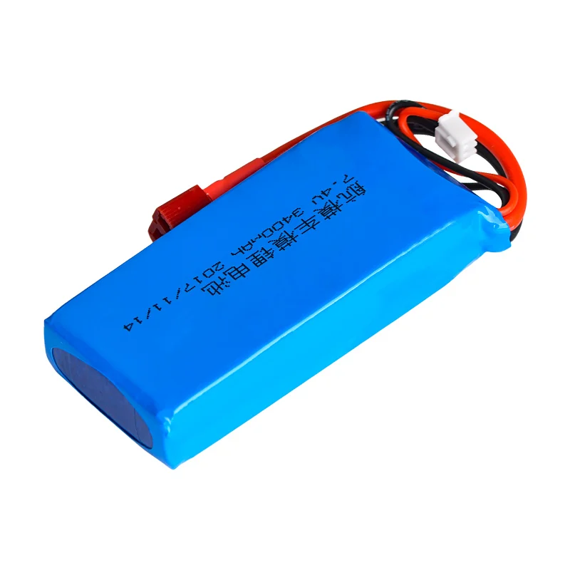 2S 3S 4S 6S 7.4 V 11.1 V 14,8 V 22.2 V 3400mAh 20C Antal 40C RC lipo batteri til RC Race Helikopter RC Bil Båd Quadcopter