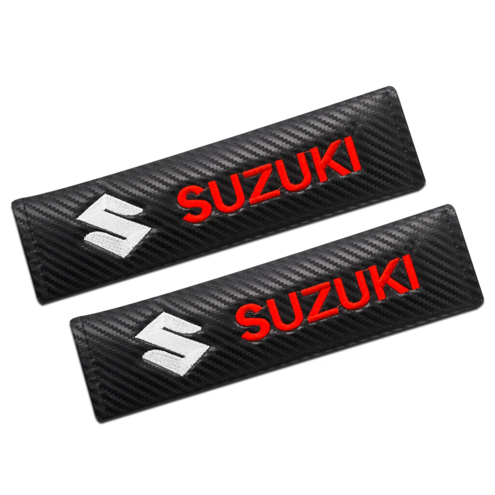 2stk Bil Sikkerhedssele Skulder Pude Udnytte shoulder pad For Suzuki Swift Jimny Swift Vitara Samurai Grand vitara Sx4 Kizashi Li