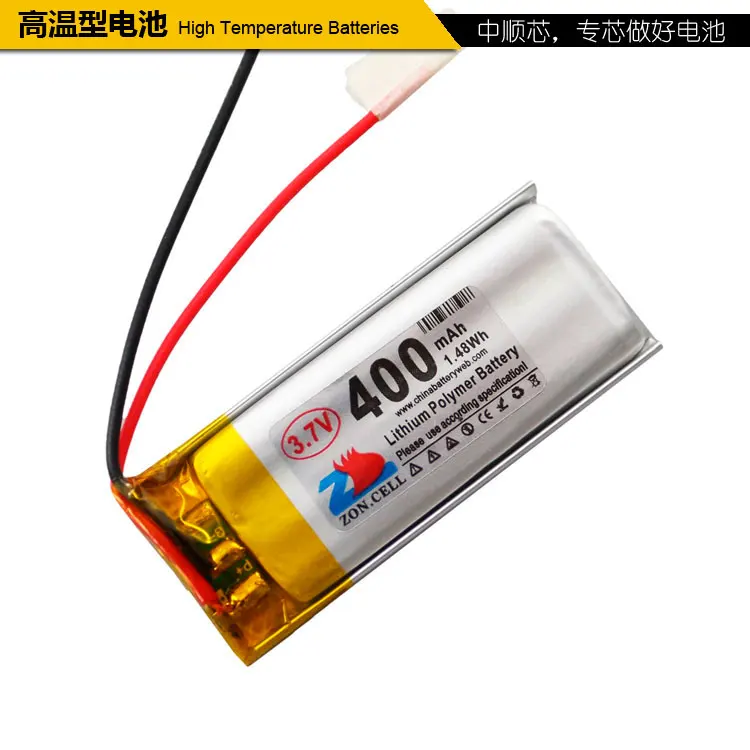 3,7 v li-po-li-ion batterier lithium-polymer-batteri 3 7 v lipo li-ion genopladeligt lithium-ion for 501740 Tire pressure monitor