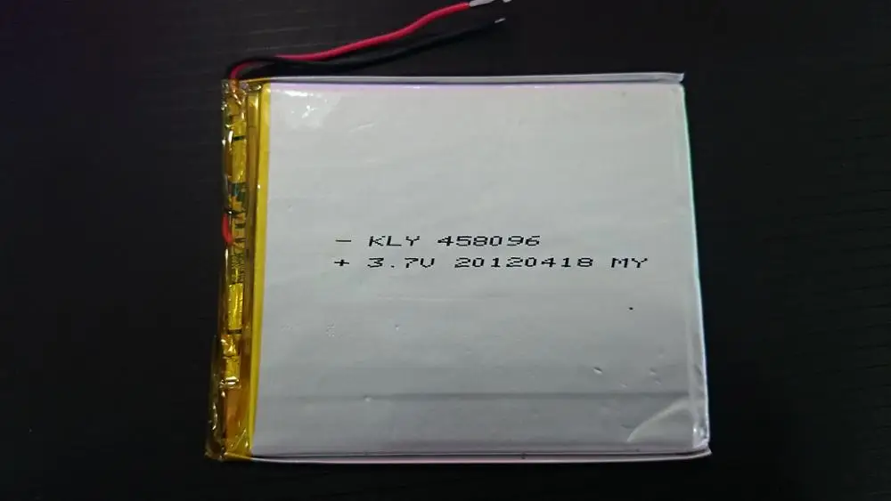 3,7 V lithium polymer batteri 4580969 tommers fladskærms indbygget batteri MDI 4000mAH Genopladeligt Li-ion Celle