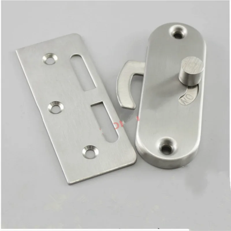 304 rustfrit stål skydedør krog lås,For Aluminium, Træ-døre,Enkelt-sidet lock -, Overflade-montering,Hardware Låse