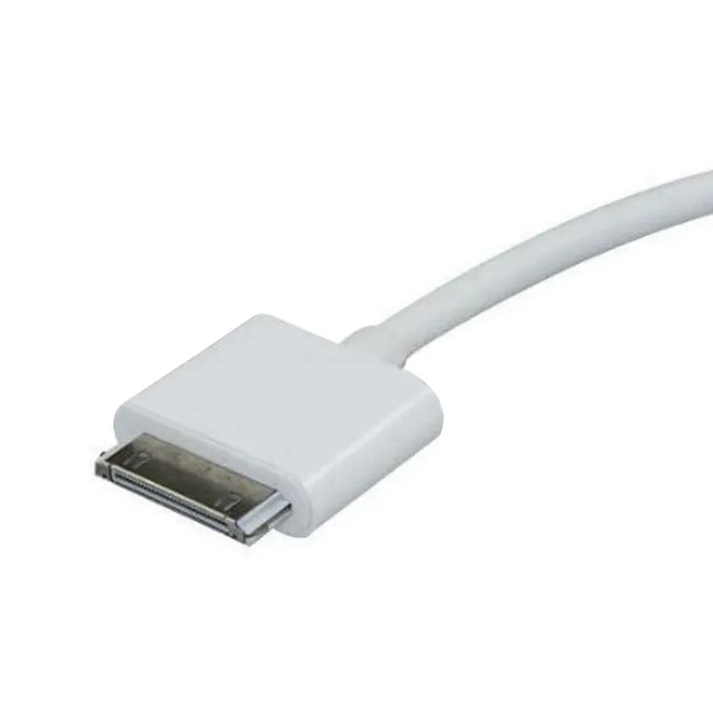 30Pin Dock til VGA Konverter Video Adapter Kabel til iPad 1 2 3 30-Pin VGA-adapter