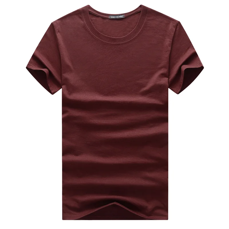 3477-Mænds kortærmet T-Shirt til Mænd Unge Mænds Rund Hals Slim Skjorte 2018 Sommer T-Shirt Tendens