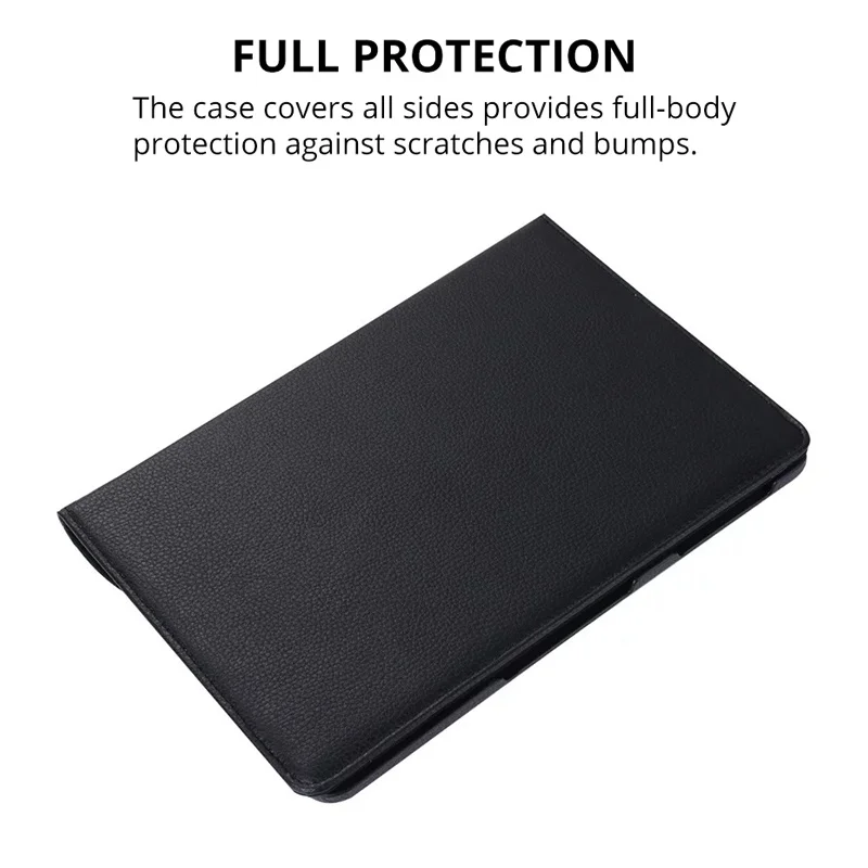 360 Graders Roterende Flip PU Læder taske Til Samsung Galaxy Tab 3 10.1 tommer P5200 P5220 P5210 GT-P5200 Tab3 10.1 Case+Film+Pen