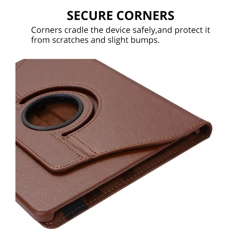 360 Graders Roterende Flip PU Læder taske Til Samsung Galaxy Tab 3 10.1 tommer P5200 P5220 P5210 GT-P5200 Tab3 10.1 Case+Film+Pen