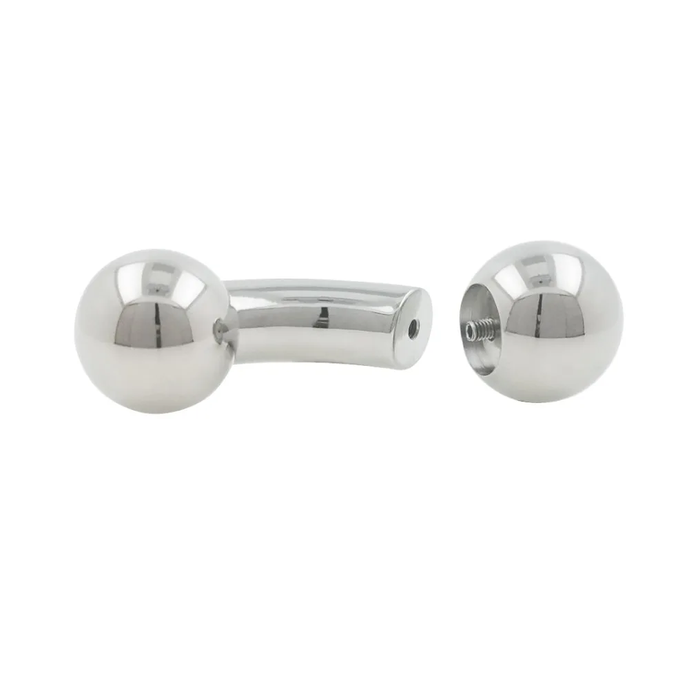 3mm til 12mm tykkelse 316L rustfrit stål piercing barbell genital piercing body jewelry Buet barbell piercing barbell