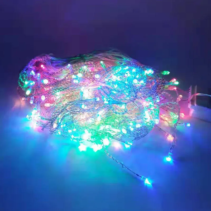 3x1/3x1.5/3x2/3x3m LED STRING Icicle Gardin Lys, Guirlander LED Christmas Fe Ferie Lys Part Have Bryllup Dekorationer