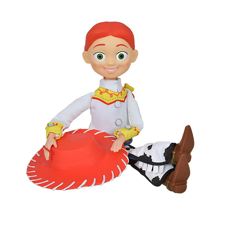 40CM Disney Pixar Toy Story Woody Jesse bevægelige tegn, fødselsdag, gave dukke klud cowboy model doll toy børn animationsfilm gave
