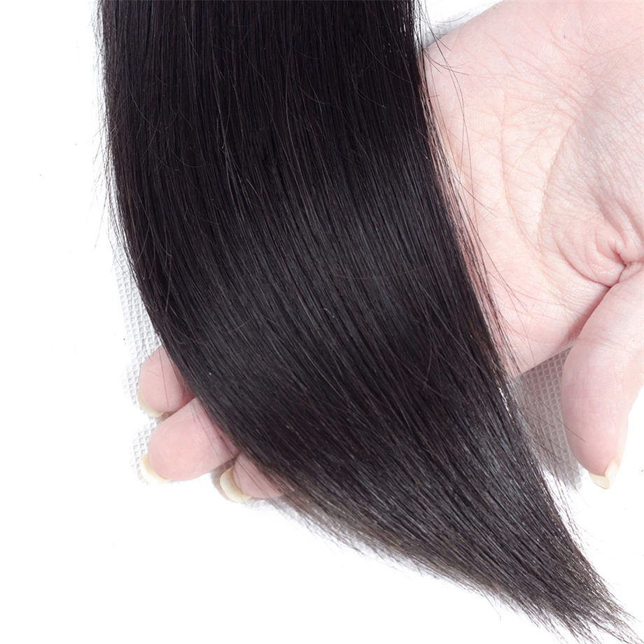 5/10stk AF Straight Hair Bundter Brazilian Hår Væve Bundter menneskehår Bundter Naturlige Farve Remy Hår Flette