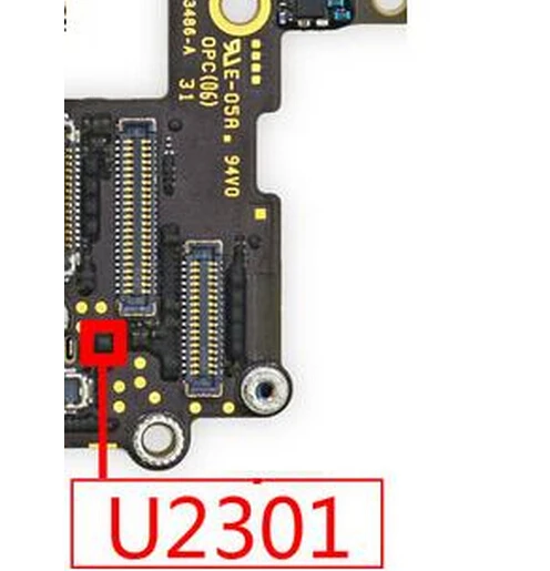 5-30stk U2301 til iPhone 6G&6plus Kameraet strømforsyning IC 2.8 v rør IC 4 pin