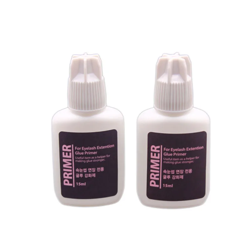 5 Flasker Primer 15 ml Korea Falsk Eyelash Extension Lave Lim Stærkere Skønhedssalon Makeup-Værktøjer Engros Varig Transparet