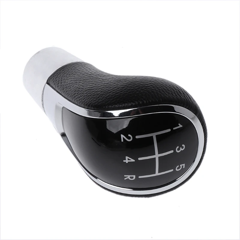 5 trins Manuel Gear Shift Knappen For Hyundai Elantra ix35 dørgreb Bil Styling ABS+Læder Til Hyundai Elantra ix35