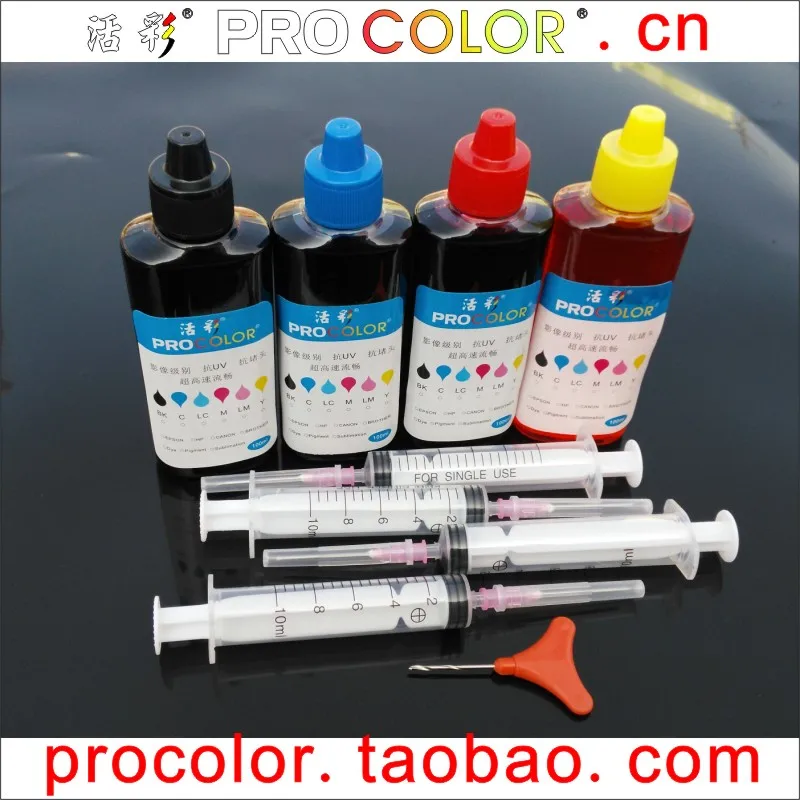 545 Pigment 446 546 Dye blæk refill kit til Canon PIXMA MG3000 TR4500 TR4540 TR4541 TR4550 TR4551 TR 4540 4541 4550 4551 Printer