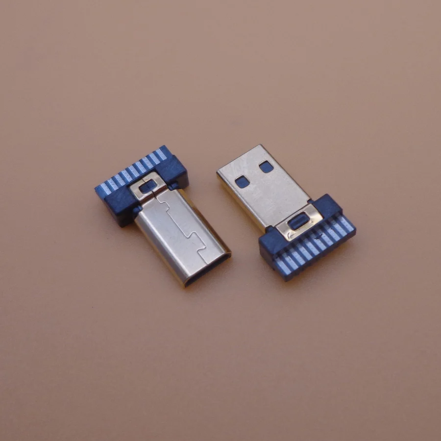 5pcs/masse Gold-plating Micro HDMI-kompatibel Mandlig Stik stik Stik stik opladning port udskiftning af dock med til PCB Stik