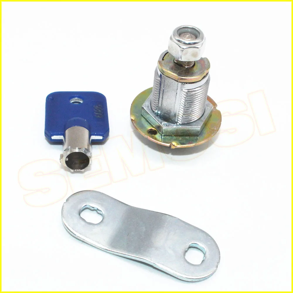 5pcs/ Rubular Cam Lock Zink Legering Dørs Kabinet Lås for Arcade Spil Maskine Skuffe Samme Key Lock - 17mm / 23mm / 27mm