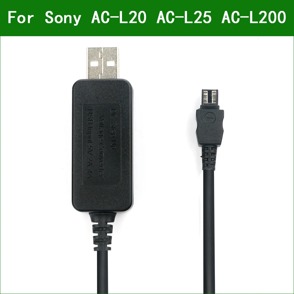 5V USB-AC-L20, AC-L25 AC-L200 Power Adapter Oplader Supply Kabel Til Sony HDR XR260 XR350 XR350E XR550 XR550E HXR-MC50 L25 L200