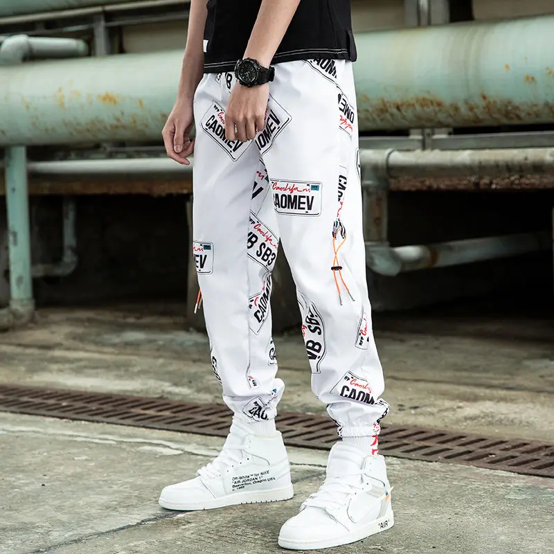 5XL Sommeren Herre ins Harajuku Oversize Bukser Streetwear Hiphop Cargo Bukser Mandlige Casual Japan Tynde Bukser Løs Punk Bukser