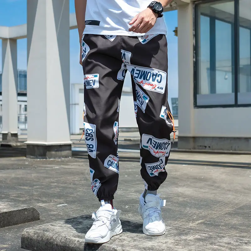 5XL Sommeren Herre ins Harajuku Oversize Bukser Streetwear Hiphop Cargo Bukser Mandlige Casual Japan Tynde Bukser Løs Punk Bukser