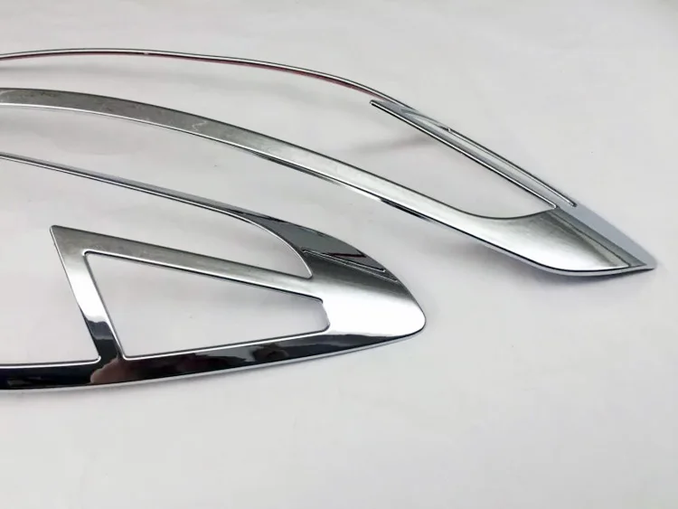 ABS Chrome Front Head Light Lampe Dække Trim Foran Hovedet Lys Dækning For Hyundai Tucson 2016 2017 2018 Car-styling
