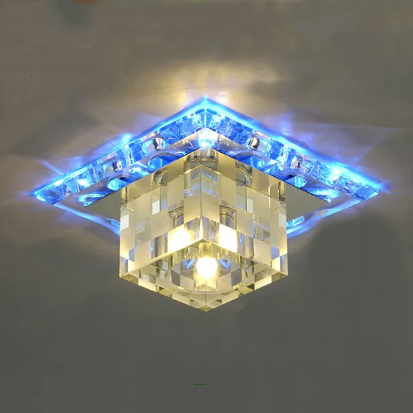 Akryl crystal LED dekorative loft lys,der gælder for gangarealer,korridorer,indgangsparti og levende værelser