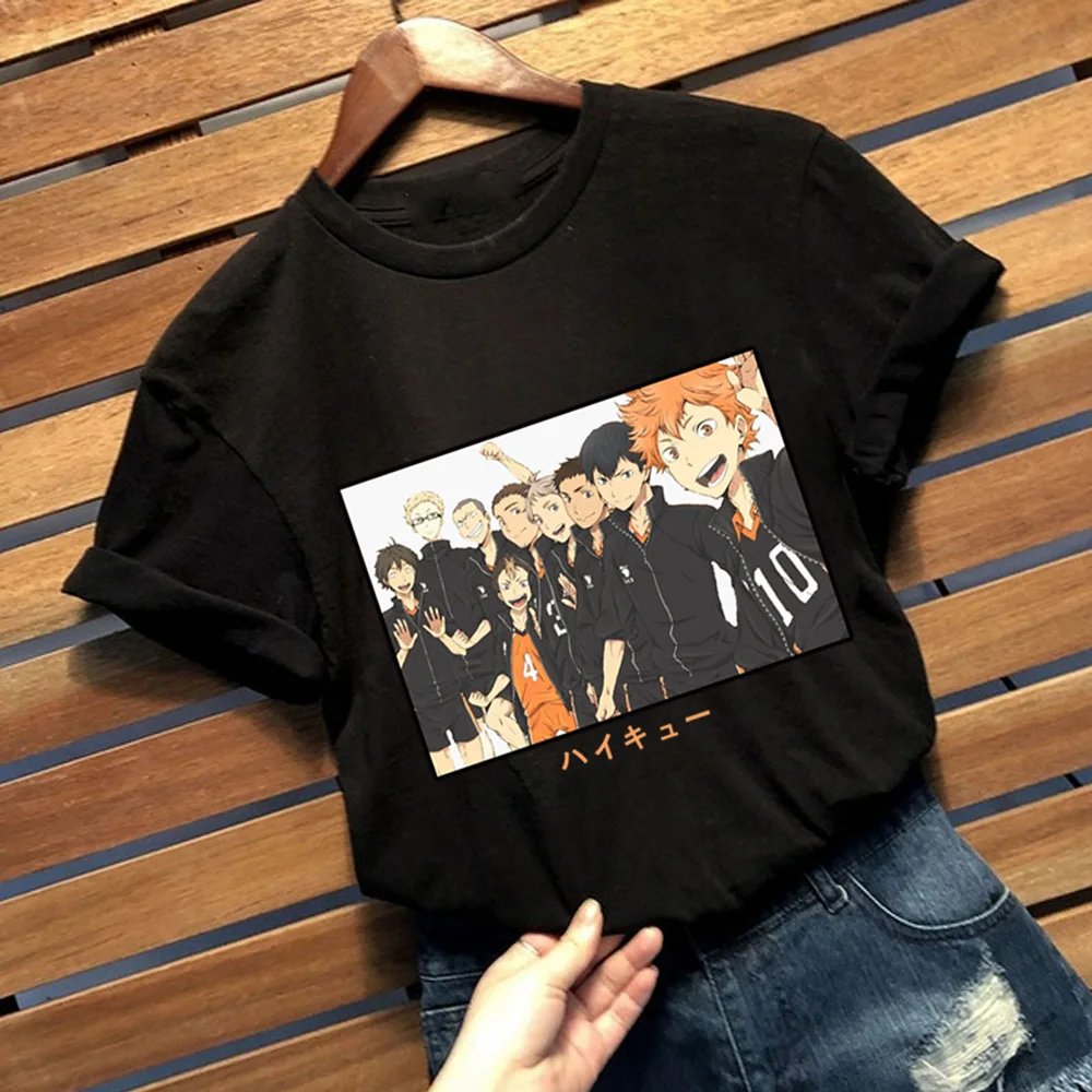 Anime Haikyuu T-shirt til Mænd Kort Ærme Anime, Manga T-Shirt Tee Toppe Gave Idé