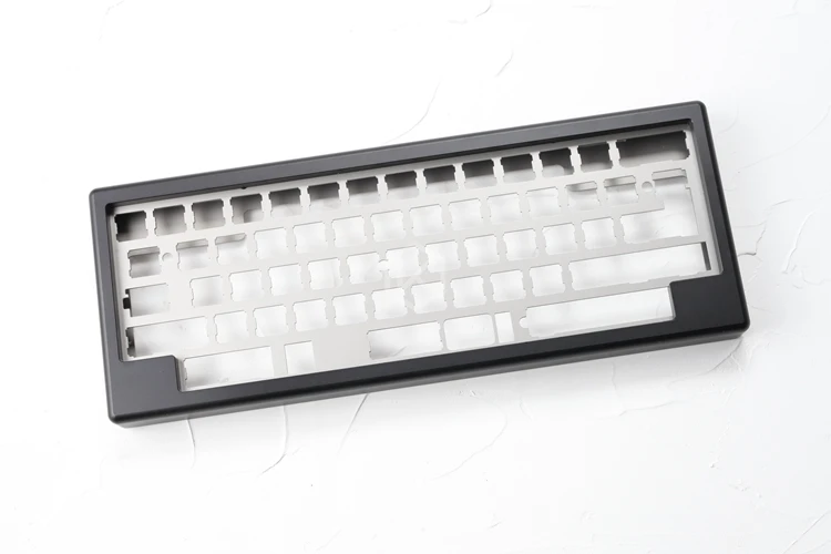 Anodiseret Aluminium case til xd60 xd64 60% hhkb layout tilpasset tastatur akryl paneler diffuser kan støtte gh60 xd64 xd60 60%