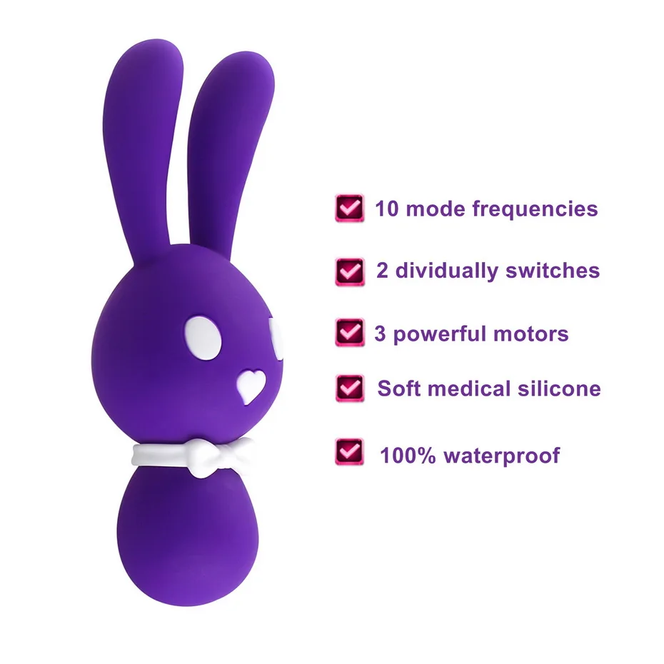 APHRODISIA 3 G-Spot Vibrator Elsker Æg, 3 Motor Vibation 10-Mode Vibration, Vibrerende Kanin-Æg, sexlegetøj Til Kvinde, Mænd, Par