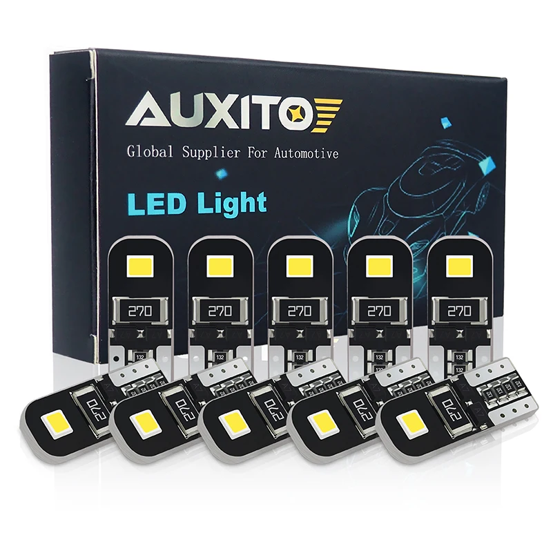 AUXITO T10 W5W Canbus LED Pære Bil Indvendigt Lys For Hyundai i30 Tucson Solaris Elantra Santa Fe ix35 i10 i20 Accent Sonata