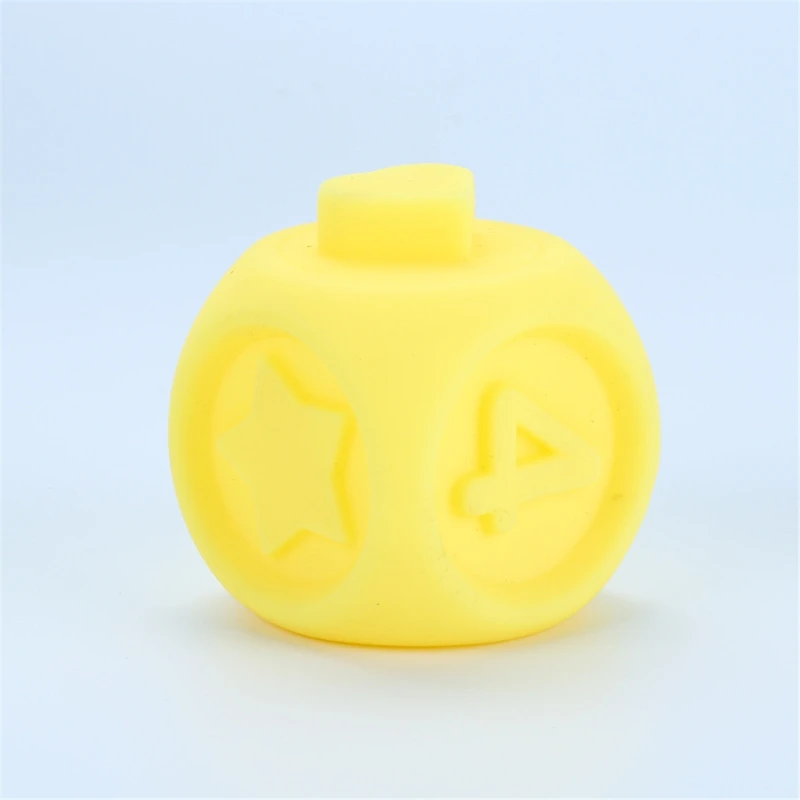 Baby Bløde Legetøj Sensoriske Silikone Pædagogiske byggesten 3D Gummi Bidering Squeeze Badekar Til Småbørn
