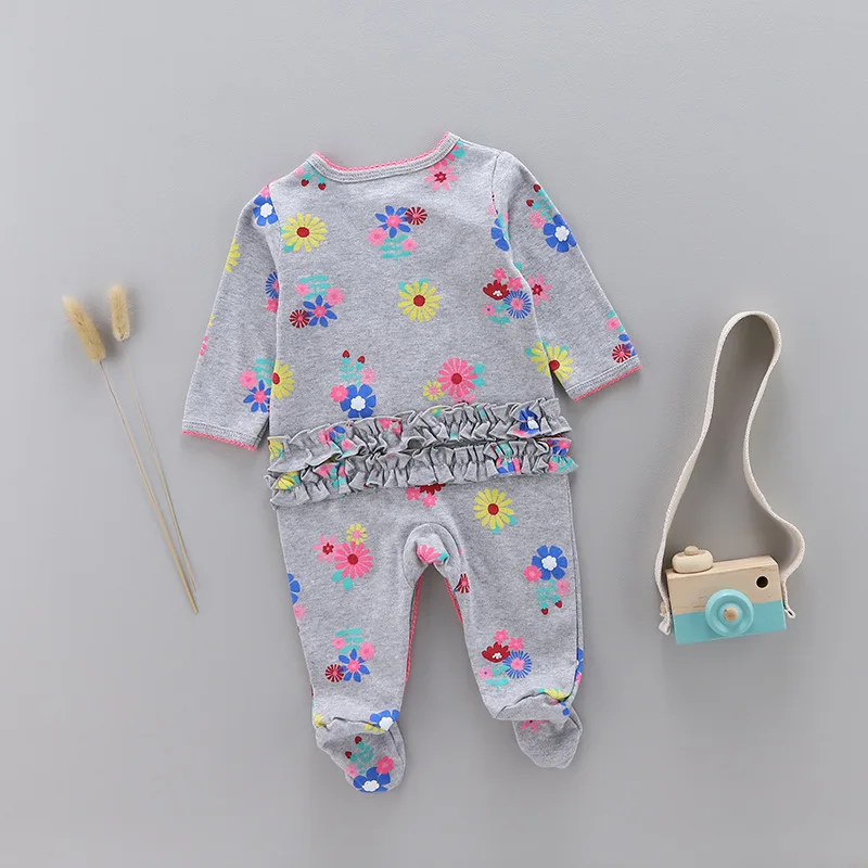 Baby tøj piger unicorn baby rompers nyfødte drenge tøj, bomuld pyjamas buksedragt bebe tøj falde tøj til baby piger