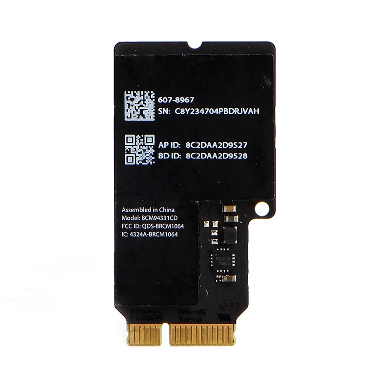 BCM94331CD Mini-PCI-E WiFi Bluetooth-Kortet for Apple iMAC A1418 A1419