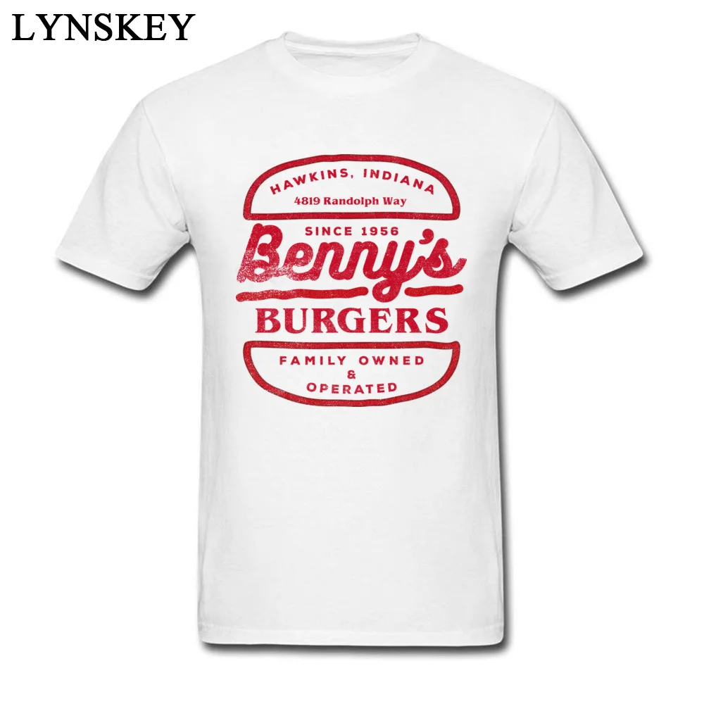 Bennys Burgere 2017 Hot Salg Ungdom T-Shirt Med O-Hals Plaid I Moskva Bomuld Toppe & T-Shirts Klassisk T-Shirt Gratis Fragt