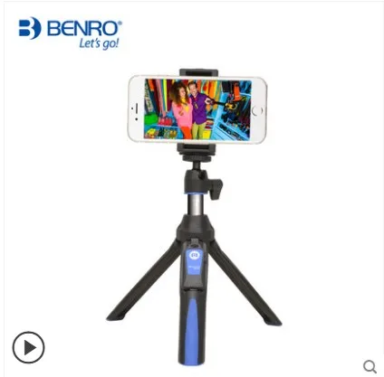 Benro MK10 Udtrækkelige Håndholdte Mini Stativ Selfie Stick med Remote for & Brand Nye