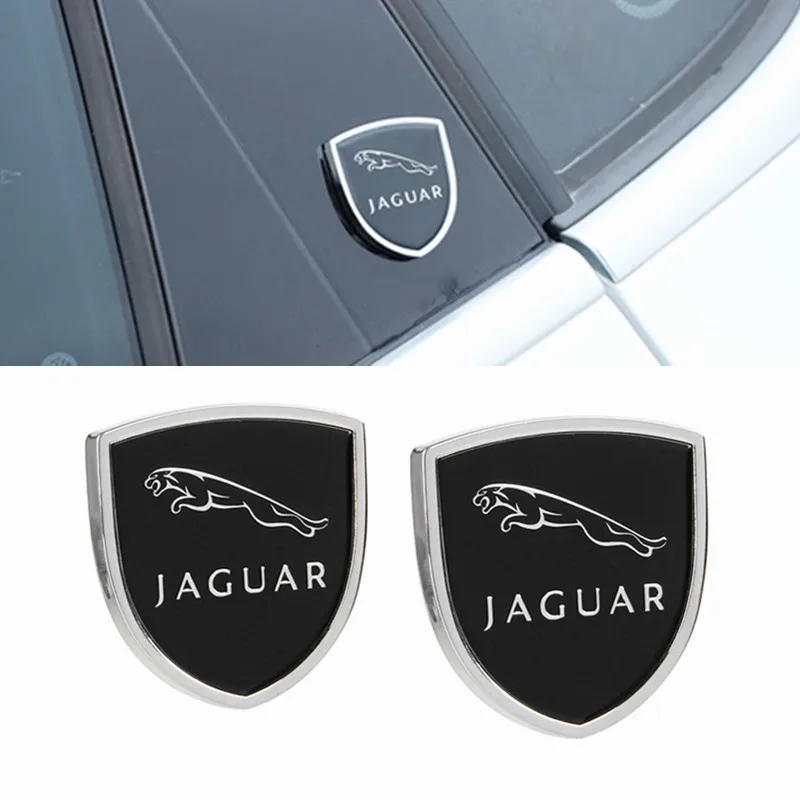 Bil-Side Mærkat Metal Badge-Logo Dekoration til Jaguar XE XF Sportbrake XJ XFR-S XK X-Type S-Type F-TEMPO Auto Tilbehør