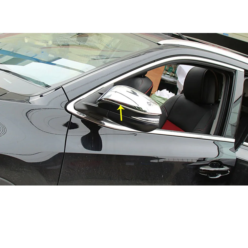 Bilen Krop bagfra Rearview Side Glas Spejl Cover Frame Trim Del 2stk For Toyota Noah Voxy 80-Serien 2016 2017 2018