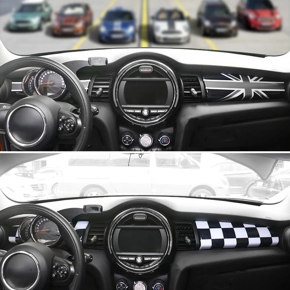 Bilens Instrumentbræt Instrument Trim Panel Cover Sticker Boligindretning For Mini Cooper S En R55 R56 R57 R58 F55 F56 Tilbehør