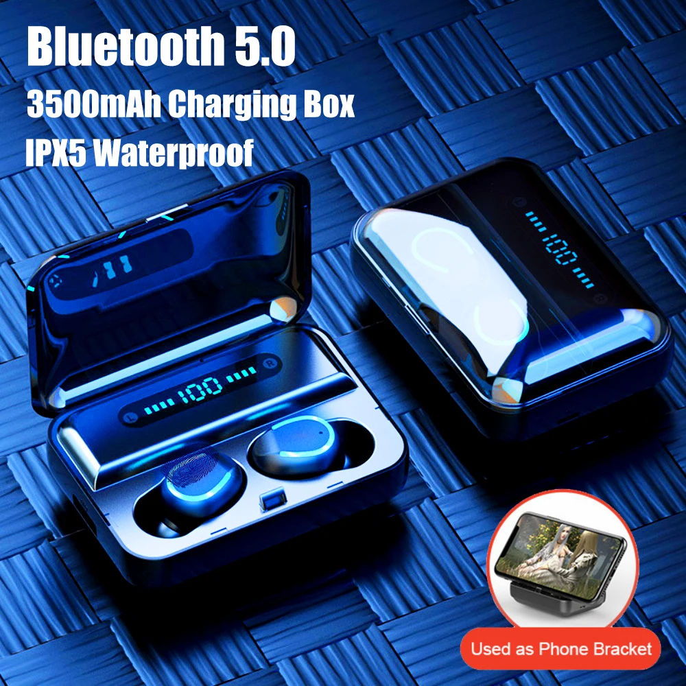 Bluetooth-5.0 TWS Hovedtelefon Stereo 2020 Trådløse Øretelefoner fone Blue tooth-Hovedtelefoner Sport Vandtætte Øretelefoner Til iPhone xiaomi