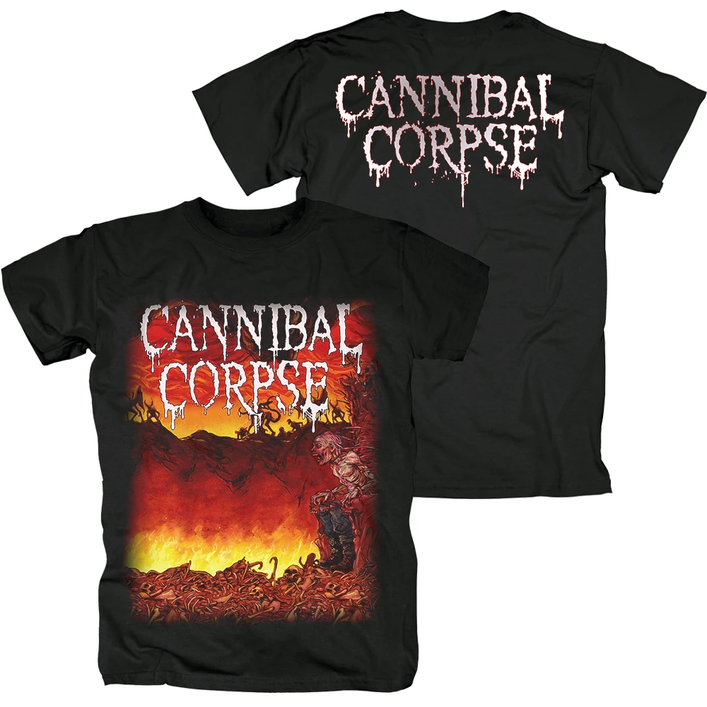 Bomuld Brutal Death Metal Cannibal Corpse blødningen kortærmet T-Shirt Europæiske Størrelse