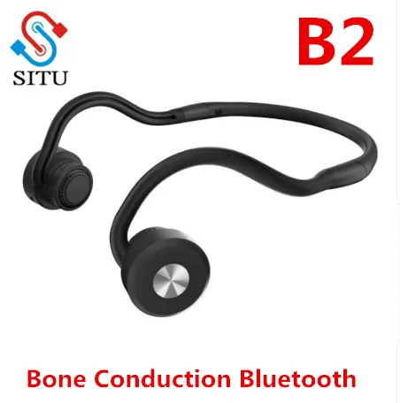 Bone Conduction Trådløse Bluetooth-hovedtelefoner høreapparat Bærbare Sports headset, Forstærker Høreapparater Pleje Sved bevis