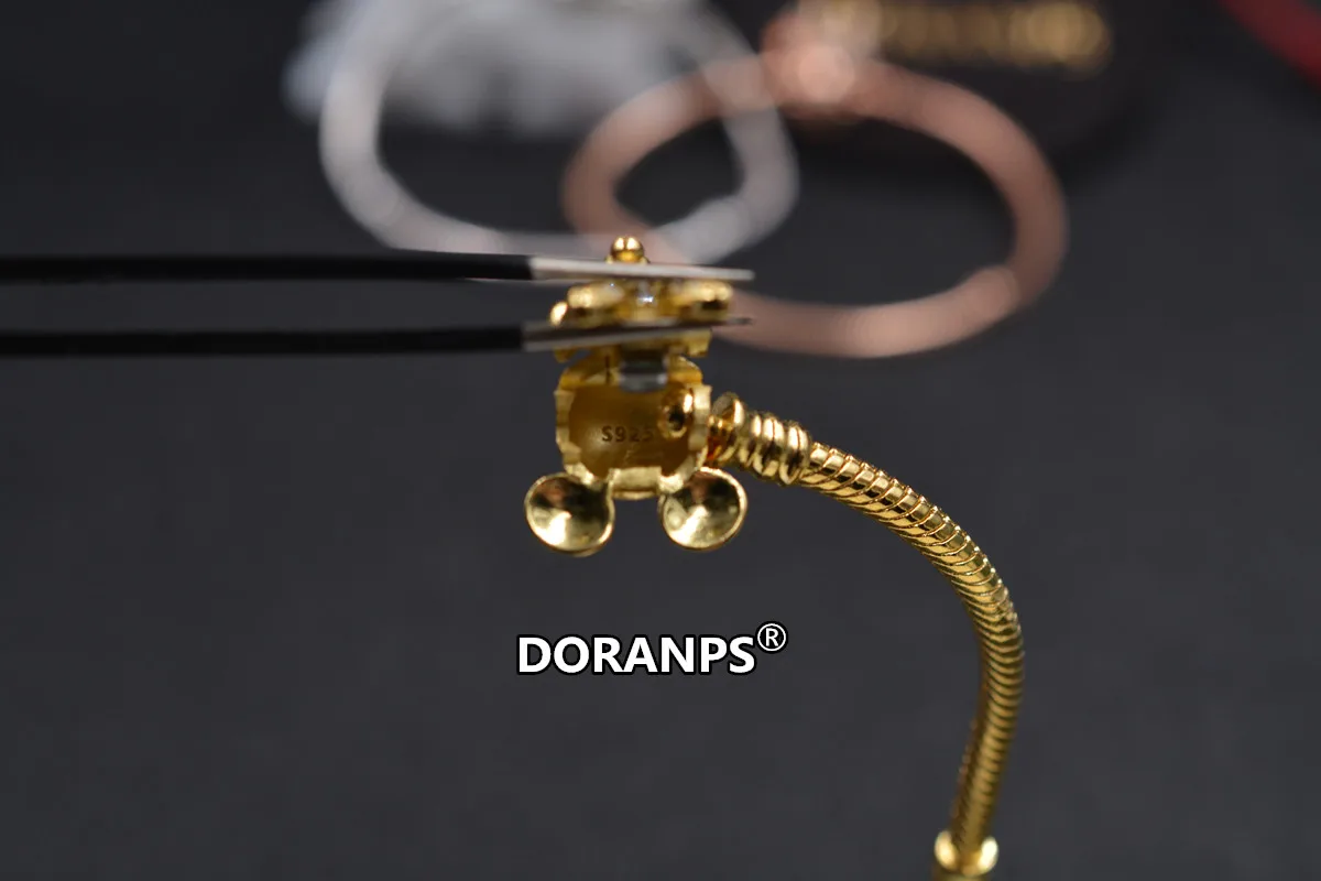Brand DORANPS S925 925 sølv armbånd charms armbånd for kvinders armbånd gaver kæreste