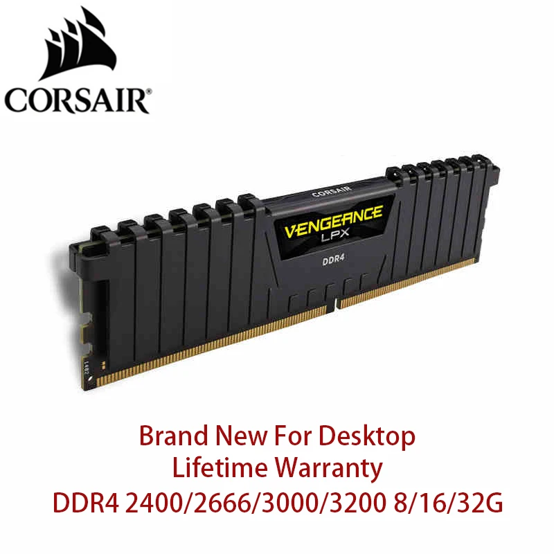 Brand Ny/Brugt DDR4 RAM 8/16/32GB 2400/2666/3000/3200 Fuldt Kompatibel hukommelsesmodul Computeren Desktop-Gratis Fragt PC-Hukommelse