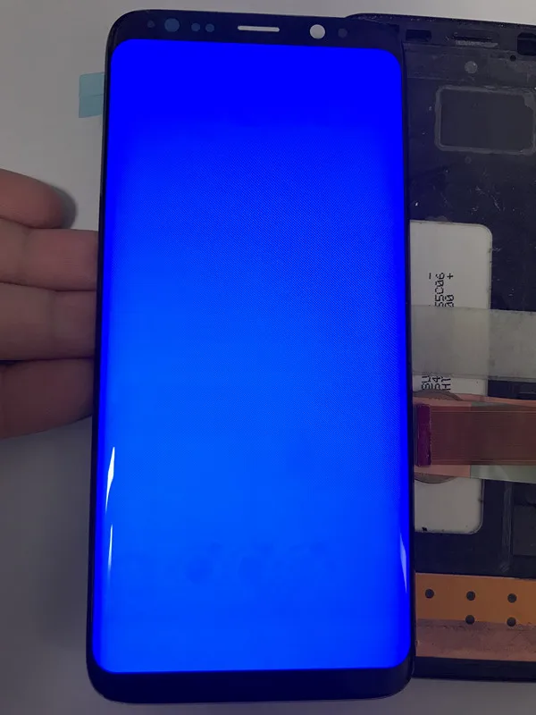 Burn-in Skygge Lcd-skærme Til Samsung Galaxy S8 G950U Lcd-Skærm Med Ramme Touch Screen Digitizer Super AMOLED